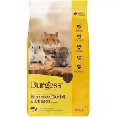 Burgess Hamster gerbil & mouse 750 g
