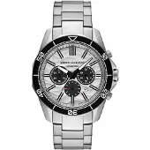 Giorgio Armani Analog klocka svart / silver
