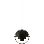Gubi Design pendellampa Multi-Lite, dimbar, Svart, Vardagsrum / matsal, Metall, Design, Pendellampa