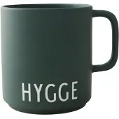 Design Letters Muggar - Favourite - Mysigt - Dusty Green - - One Size - Mugg