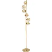 Kare Design golvlampa Scala Balls, Mässing / guld, Vardagsrum / matsal, Design, Golvlampa