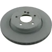 FEBI BILSTEIN Bromsskiva 23212 bak, ventilerad, 1 Stycke