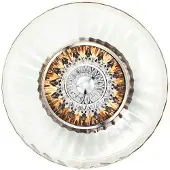 Design By Us New Wave Optic Vägglampa XL Clear/Silver -
