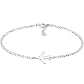 Elli Armband 'Flugzeug' silver