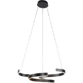TRIO Lighting Pendellampa Francis, dimbar, Svart, Vardagsrum / matsal, Metall, Modern