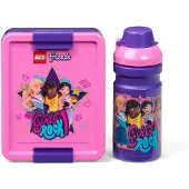 LEGO Lunchset - låda & flaska 390 ml - Vänner