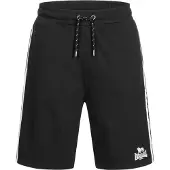 Lonsdale Sportbyxa 'Craigston' svart / vit