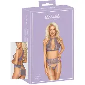 Kissable - spetsunderklädesset (lila)