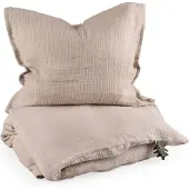Sebra Sängkläder - Baby - Muslin - Seabreeze Beige - - One Size - Sängkläder - Baby