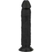 EasyToys - realistisk dildo - 22,5 cm - svart