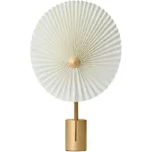 Gejst Bordslampa , Liris, dimbara, Guld / mässing, Vardagsrum, Metall, Design