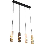 TRIO Lighting Hänglampa Stream, dimbar, Multifärgad, Vardagsrum / matsal, Metall, Modern, Pendellampa