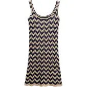 Superdry Zigzag ärmlös Kort Klänning