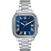 Fossil Herrklocka FS6121 i marinblå färg, mode stil.
