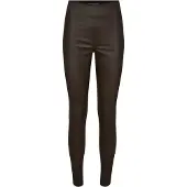 Mos Mosh Leggings 'MMLucia' gyttjefärgad / svart