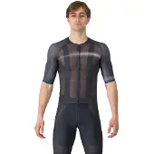 Castelli Climber's A/C Short Sleeve Jersey Dark Gray Black, Size L