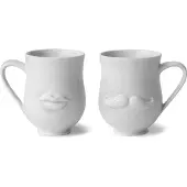 Jonathan Adler Mr & Mrs Muse mugg vit