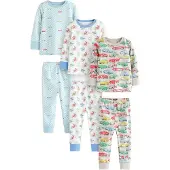 Next Pyjamas '3er-Pack' blå / grön / ljusröd / vit