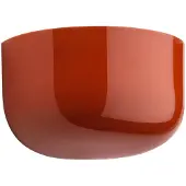 Flos Utomhusbelysning , Bellhop Wall Up, dimbara, Röd, Plast, Modern