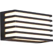 QAZQA Modern utomhusvägglampa svart inkl. LED IP65 - Jail
