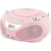 Ginza.se Champion: Boombox CD/Radio/MP3/USB Pink