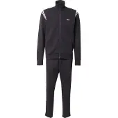 BOSS Stretch-cotton regular-fit tracksuit set with stripe inserts