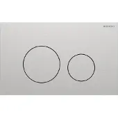 Geberit Manöverplatta Sigma40 rund borstad