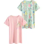 Next Pyjamas grön / blandade färger / rosa