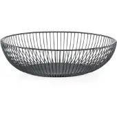 Zeller Present , fruktkorg, metall, svart