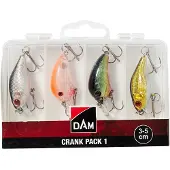 Dam Crank Pack wobblersats 4 st./pkt