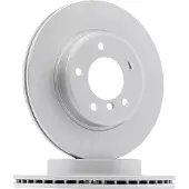 FERODO Bromsskivor DDF1066C fram, ventilerad, 2 Stycke