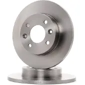 Delphi Bromsskivor BG2217, fram, full, 2 Stycke