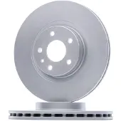 FERODO Bromsskivor DDF156C fram, ventilerad, 2 Stycke