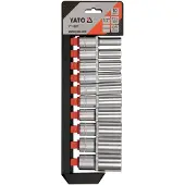 YATO Hylsnyckelsats YT-38861; 10-24 mm; 10 st.