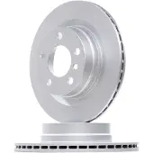Textar Bromsskiva 92257203 bak, ventilerad, 1 Stycke