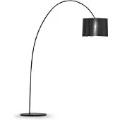 HELESTRA Båglampa ROXX, Svart, Vardagsrum / matsal, Syntetmaterial, Modern, Golvlampa