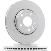 FERODO Bromsskivor DDF1726C fram, ventilerad, 2 Stycke