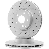 FERODO Bromsskiva DDF1694C-1 fram, ventilerad, perforerad, 1 Stycke