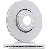 FERODO Bromsskivor DDF1615C fram, ventilerad, 2 Stycke