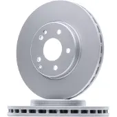 FERODO Bromsskivor DDF1136C fram, ventilerad, 2 Stycke