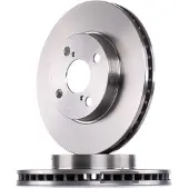 Delphi Bromsskivor BG3734 fram, ventilerad, 2 Stycke