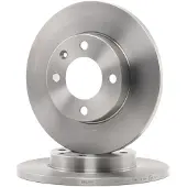 Delphi Bromsskivor BG2116, fram, full, 2 Stycke