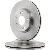 FERODO Bromsskivor DDF1539 fram, ventilerad, 2 Stycke
