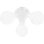 Kdln Vägglampa , ATOMIUM, dimbara, Vit, Sovrum, Metall, Design