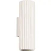 Sollux Vägglampa Karbon , dimbar, Creme / bärnsten, Vardagsrum / matsal, Aluminium / grå / zink, Modern, Vägglampa, vägglampa inomhus