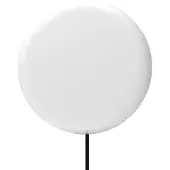 Gejst Vägglampa , OPA, Vit, Vardagsrum, Glas