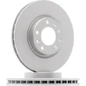 FERODO Bromsskivor DDF2405C fram, ventilerad, 2 Stycke