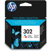 HP 302 (F6U65AE) färgbläckpatron (original)