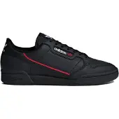 Adidas Låg sneaker 'Continental 80' röd / svart / vit
