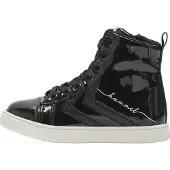 Hummel Kängor - Strada Jr - Svart Lack m. Glitter - - 31 - Kängor